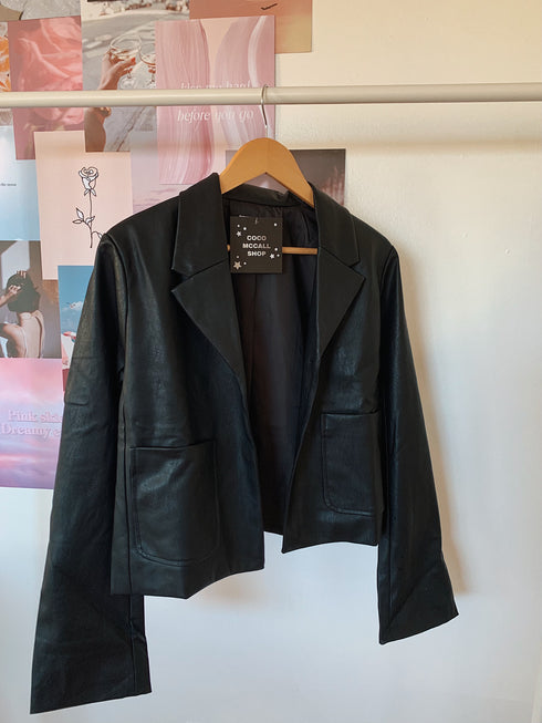 Style Icon Jacket// Black *RESTOCKED*